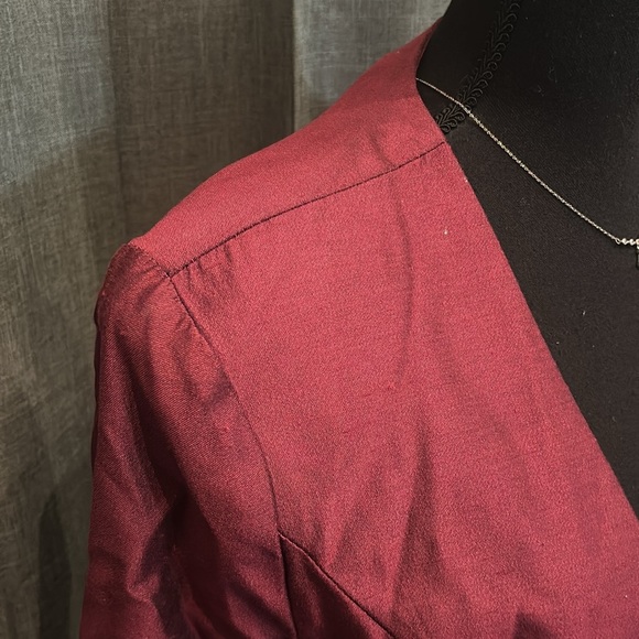 Vintage Red Karen Miller New York Jacket - Picture 3 of 5